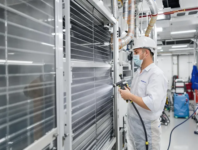Professional AC coil cleaning by Clinton Air Duct Cleaning in Clinton